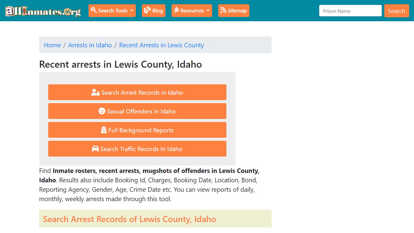 Recent arrests in Lewis County, Idaho | Mugshots, Rosters, Inmates, Crimes